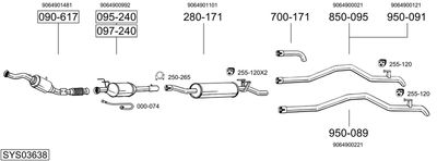 BOSAL SYS03638