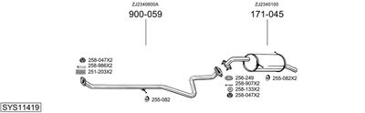 BOSAL SYS11419