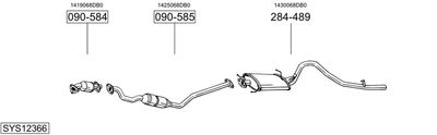 BOSAL SYS12366