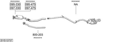 BOSAL SYS13757