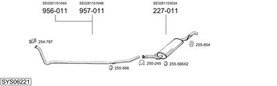 BOSAL SYS06221