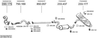 BOSAL SYS07972
