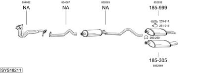 BOSAL SYS18211