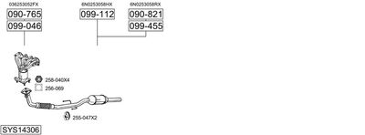 BOSAL SYS14306
