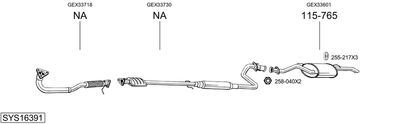 BOSAL SYS16391