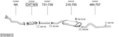 BOSAL SYS16413