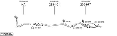 BOSAL SYS20594