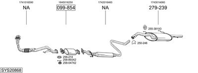 BOSAL SYS20868