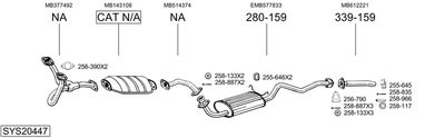 BOSAL SYS20447