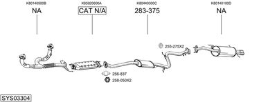 BOSAL SYS03304