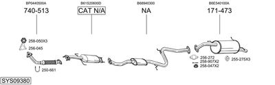 BOSAL SYS09380