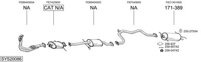 BOSAL SYS20086
