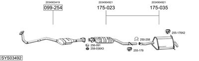 BOSAL SYS03492