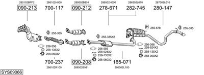 BOSAL SYS09066
