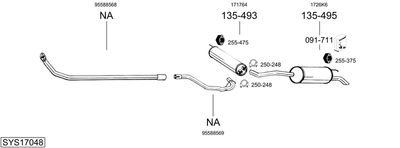 BOSAL SYS17048