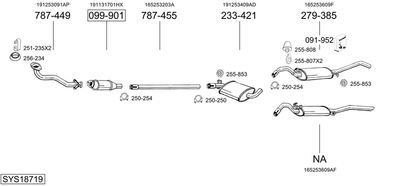 BOSAL SYS18719