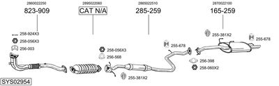 BOSAL SYS02954