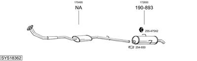 BOSAL SYS18362