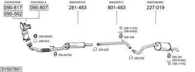BOSAL SYS07881
