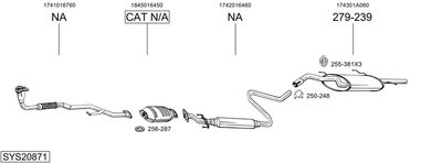 BOSAL SYS20871