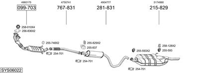 BOSAL SYS06022