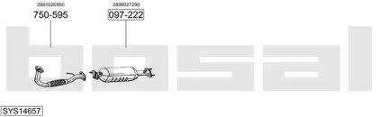 BOSAL SYS14657