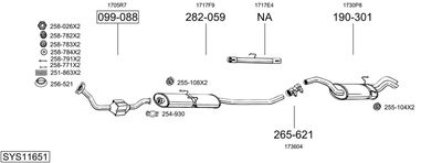 BOSAL SYS11651