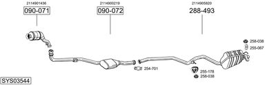 BOSAL SYS03544
