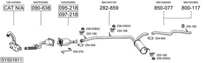 BOSAL SYS01811