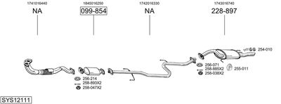 BOSAL SYS12111