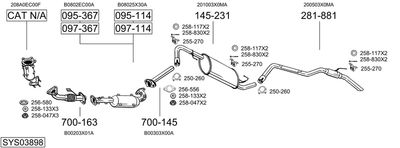 BOSAL SYS03898