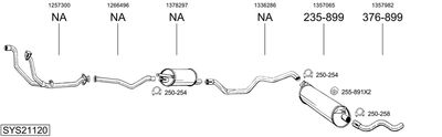 BOSAL SYS21120