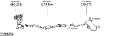 BOSAL SYS00533