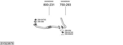 BOSAL SYS23879