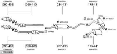 BOSAL SYS03676