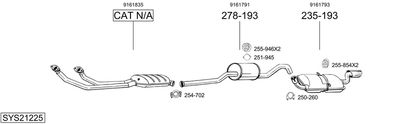 BOSAL SYS21225