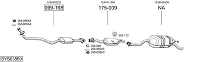 BOSAL SYS03550