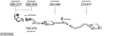 BOSAL SYS27048
