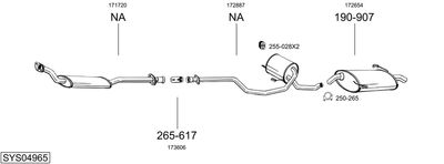 BOSAL SYS04965