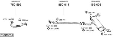 BOSAL SYS19051