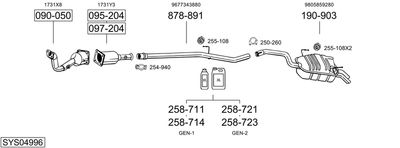 BOSAL SYS04996