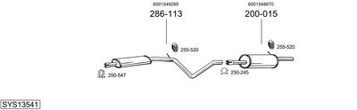 BOSAL SYS13541