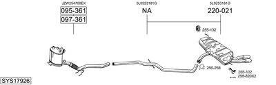 BOSAL SYS17926