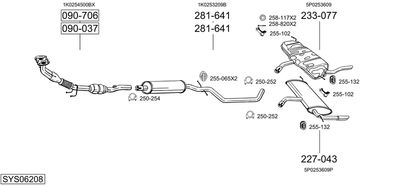 BOSAL SYS06208