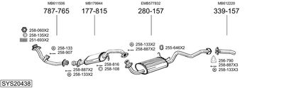 BOSAL SYS20438