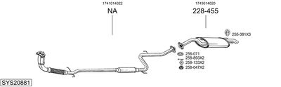 BOSAL SYS20881