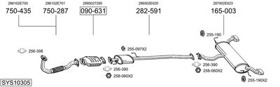 BOSAL SYS10305