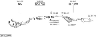 BOSAL SYS00005