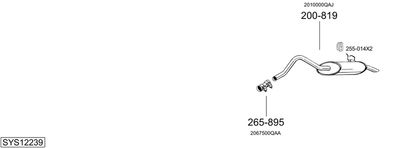 BOSAL SYS12239