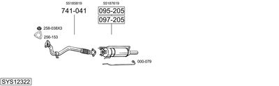 BOSAL SYS12322